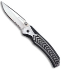 CRKT Lift Off 2 Stainless Steel Spring Assist Knife (SER) 6825