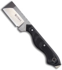 CRKT Stubby Razel Fixed Blade Knife w/ Sheath (Satin PLN) 2011