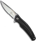 CRKT Ken Onion Ripple w/ Ti-nitride Charcoal Scales (Satin SER) K405KXS