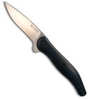 CRKT McGinnis Summa Manual Knife w/ Micarta Handle (Satin PLN) 1165