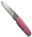 CRKT Pink Krommer Fulcrum Manual Knife (Silver / PLN) 7403P