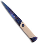 Rainy Vallotton Custom Vendetta Automatic Knife (Damascus)