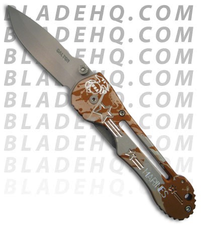 Dalton Marines Desert Camo V2 Spring Assisted Knife Limited (Bead PLN)