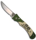 Dalton SPF091 Micarta "Irish Snake Eyes" Automatic Knife (Satin / PLN)