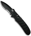 H&K Automatic Axis Lock Knife G-10 (Black/ SER) 14905SBT