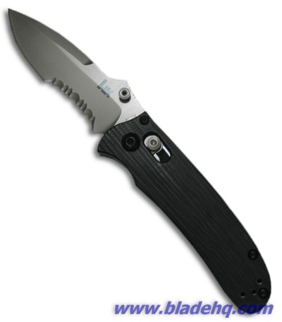 H&K 14210S Drop Point Axis Lock Knife (Matte / PLN)