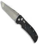 Hogue Knives EX01 Knife Black G10 Tanto Blade (4" Tumble Plain)