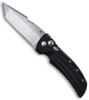 Hogue EX01 Black Aluminum Manual Knife 4" Tanto Blade (Tumble PLN) 34140