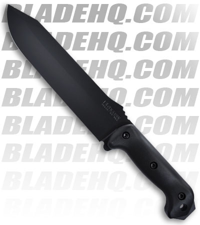 Ka-Bar Becker Combat Bowie Fixed Blade Knife (Black PLN) BK9