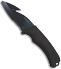 Kershaw Responder Fixed Blade Knife (Black SER) 1078