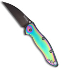 Kershaw Onion Centofante Knife (Rainbow & Black PLN) 1615BLKVIB