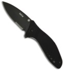 1630BLKST Kershaw Ken Onion Black Cyclone Spring Assist Knife (SER)
