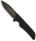 1760DAM Kershaw Black Skyline Manual Knife (Damascus)