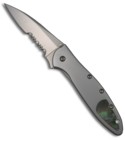 1660BPST Black Lip Pearl Kershaw Onion Leek Knife (SER)