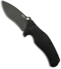 Zero Tolerance 0200 Manual Military G-10 Folder Knife (Black PLN)