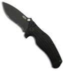 Zero Tolerance 0200ST Manual Military G-10 Folder Knife (Black SER)