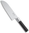 Kershaw Kai Wasabi Black Santoku Kitchen Chef Knife 6 1/2"