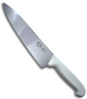 Victorinox Cutlery 10" Chef's Kitchen Knife w/ White Fibrox Handle