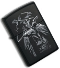 Zippo Lighter - American Hardcore Cowboy 21204