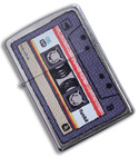 Zippo Lighter - Cassette Tape 24715