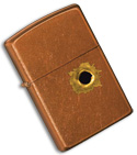 Zippo Lighter - Bullet Hole 24717