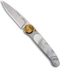 Lone Wolf Knives Paul Executive Mother of Pearl LM23740