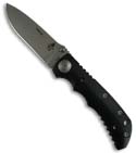 Lone Wolf Knives Harsey Ranger T3 Large Tactical Manual Knife (Black Nylon)
