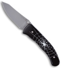 Lone Wolf Knives Warrior Black Widow Spider Double Action Automatic LD24630-PLN