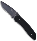 Lone Wolf Knives Cheyenne Manual Knife LC24290 (Black SER)