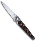 Lone Wolf Knives Custom Defender "Rattler" by Michael Prater LM24470