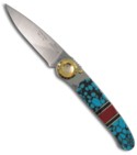 Lone Wolf Knives Paul Executive "Blue Heaven" LM24040 LTD