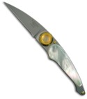 Limited Lone Wolf Knives Paul Perfecto Mother of Pearl Folder LM19500
