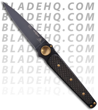 Lone Wolf Knives Paul Defender Black Carbon Fiber LM24140