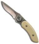 Lone Wolf Knives Paul Presto Ivory Micarta Folder 21500