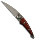 Lone Wolf Knives Paul Presto Burl Wood Folder LM14200