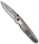 Mcusta Gentleman's Series Manual Knife w/ Layered Copper, Steel, Brass MC-55D