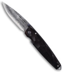 Mcusta Tsuchi Damascus Manual Knife w/ African Ebony Wood Handle MC-79D