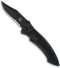 MOD BlackHawk Manual LTC875 Clip Point (Black/SER) 77-4