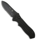 MOD BlackHawk Automatic Point Man Tactical Knife (Black SER) 55-8