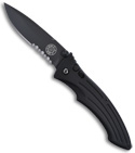 MOD BlackHawk Automatic Mini MPAK-FS Fighter Style Blade (Black SER) 16FA66-8