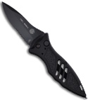 MOD BlackHawk Mark II Automatic Knife (Black/SER) 80-8