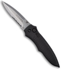 Asheville Steel Paragon Cobra Tactical Automatic Knife (Stonewash SER)