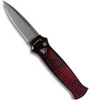 Red Piranha Bodyguard Automatic Knife (Bead Blast PLN)