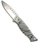 Silver & Black Striped Piranha Amazon Knife (PLN)