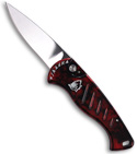 Piranha Fingerling Red Automatic Knife (Mirror PLN)