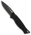 Black Tactical Piranha Amazon Automatic Knife (Black / PLN)