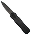 Piranha Excalibur Tactical Double Action OTF Knife Bayo (Black SER)