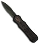 Piranha Excalibur Tactical Double Action OTF Knife (Black SER)