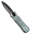 Piranha Silver Excalibur Double Action OTF Knife (Black / PLN)