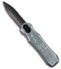 Piranha Silver Excalibur Double Action OTF Knife (Black / SER)
